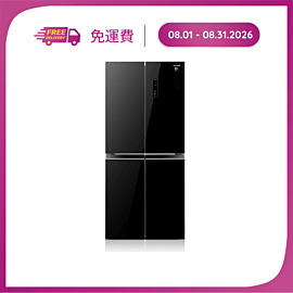 夏普 4 門冰箱新品 SJ-FXP480V-BK