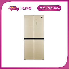 夏普 4 門冰箱新品 SJ-FXP480VG-CH 