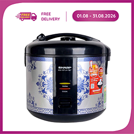Non-Stick Rice Cooker with Steamer KS-19TJV "BC"