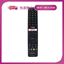 夏普電視遙控器 RRMCGB326WJN4