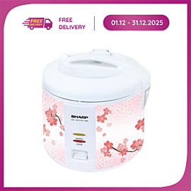 Non-Stick Rice Cooker with Steamer KS-181TJV "PB"