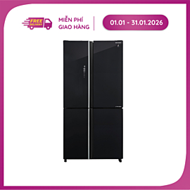 Tủ Lạnh 4 Cửa Dòng Cao Cấp SJ-FXP640VG-BK