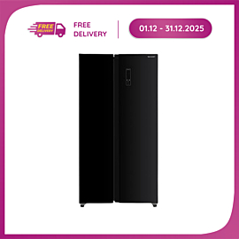Side By Side Refrigerator SJ-SBX440VG-BK
