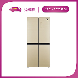 夏普 4 門冰箱新品 SJ-FXP480VG-CH 