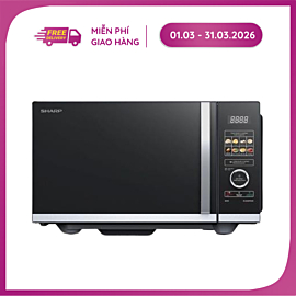 Lò Vi Sóng Không Đĩa Xoay R-2343FB-BK
