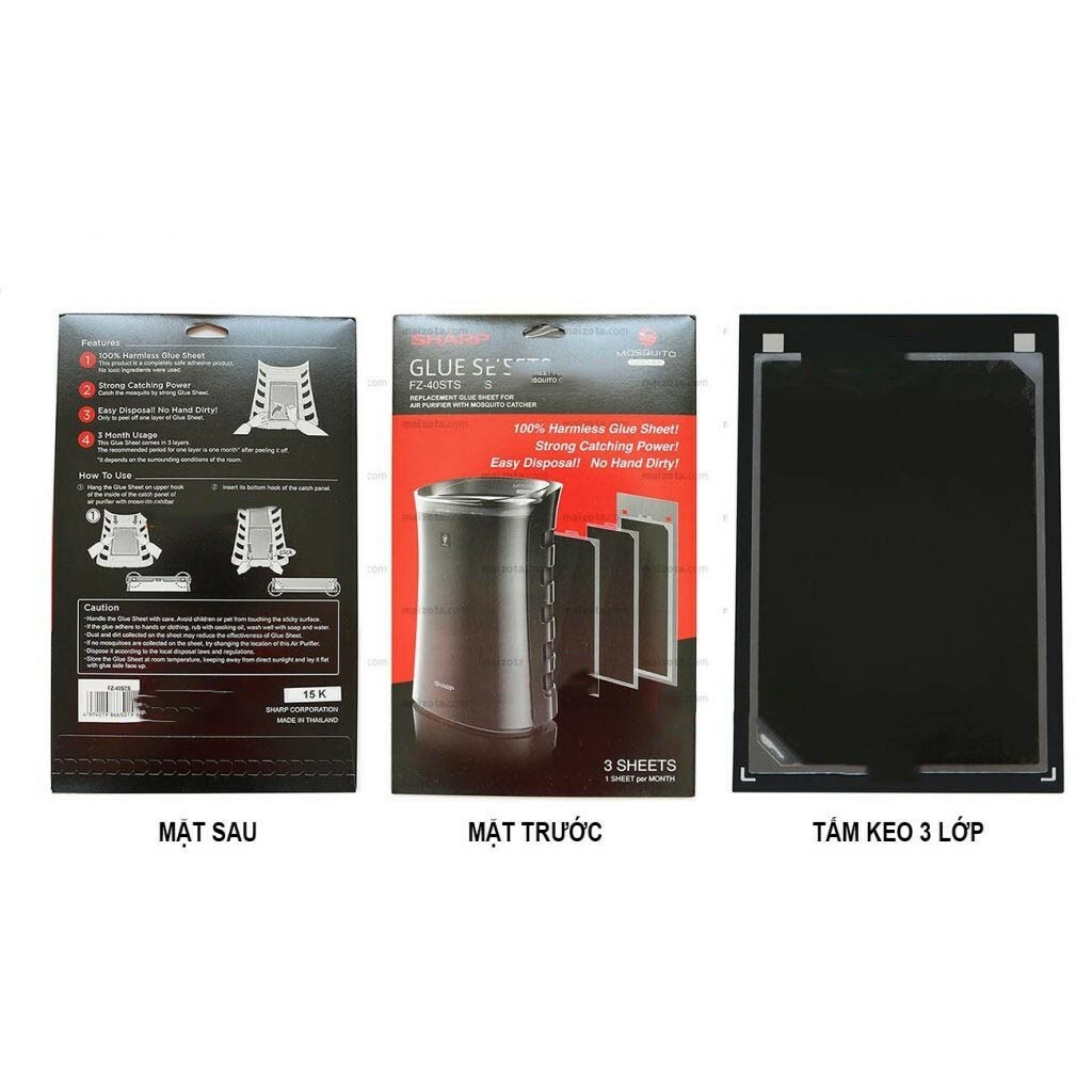 Tấm keo bắt muỗi Sharp FZ-40STS Tấm keo bắt muỗi Sharp FZ-40STS