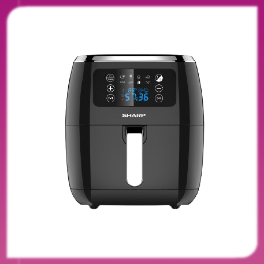 Nồi chiên không dầu Sharp KF-AF68EPV-BK - hình ảnh thực tế Nồi chiên không dầu Sharp KF-AF68EPV-BK - hình ảnh thực tế