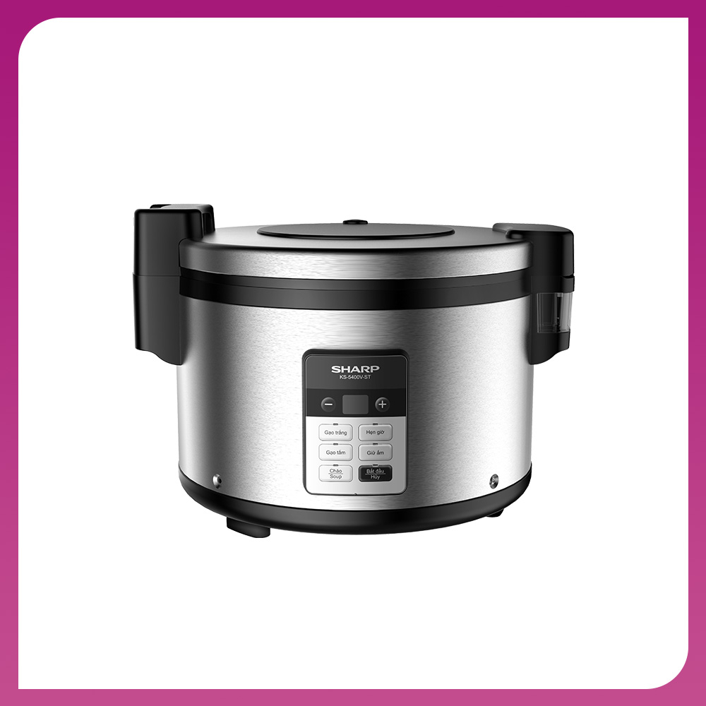 Nồi cơm điện tử Sharp KS-5400V-ST Nồi cơm điện tử Sharp KS-5400V-ST