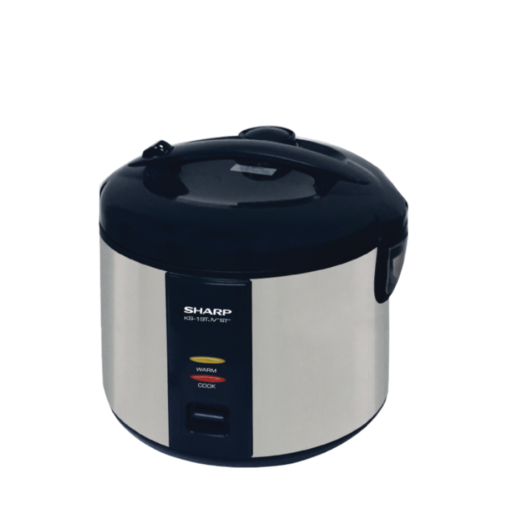 Nồi cơm chống dính Sharp KS-19TJV-ST - hình ảnh thực tế Nồi cơm chống dính Sharp KS-19TJV-ST - hình ảnh thực tế