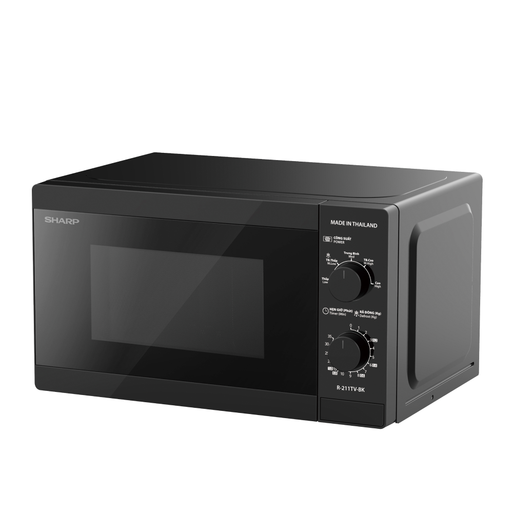 Lò vi sóng cơ Sharp R-211TV-BK Lò vi sóng cơ Sharp R-211TV-BK